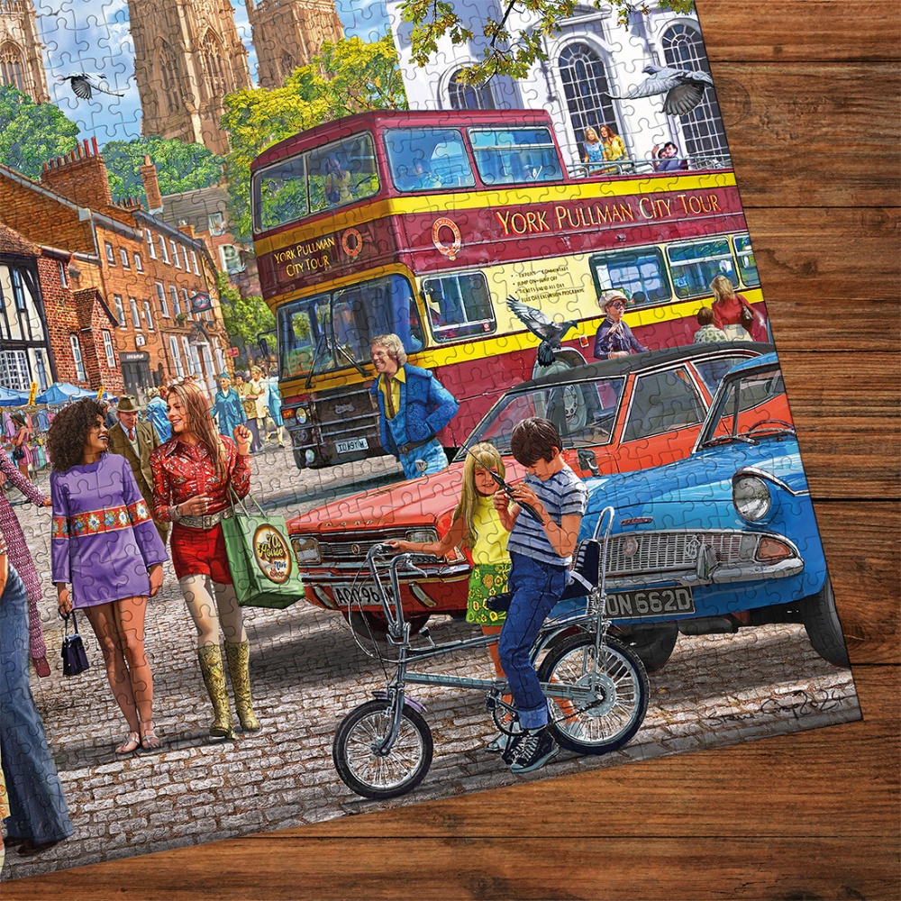 Gibsons - York Market - 1000 Piece Jigsaw Puzzle - Image 3