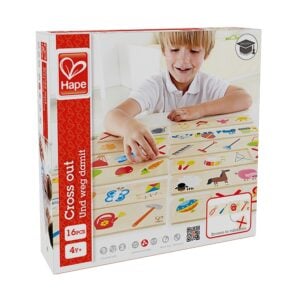 Hape - Home Education - Cross Out - 16pcs -**