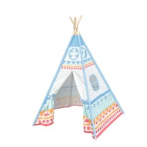 Classic World - Blue Teepee Tent For Kids Playroom
