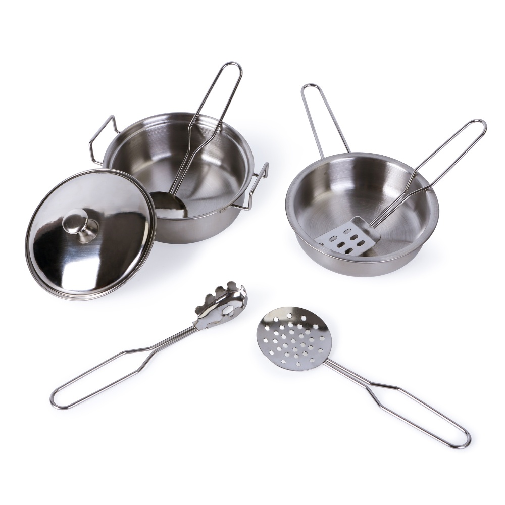 Greenbean - Pretend & Play - Wooden Play Kitchen with Accessories - Image 3