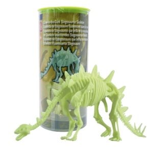 Edu-Toys - Glow in the Dark - Stegosaurus Skeleton - 26cm