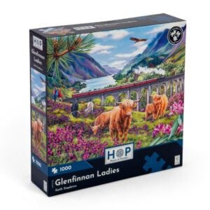 House of Puzzles - Glenfinnan Ladies - 1000 Piece Jigsaw Puzzle
