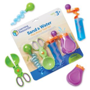 Learning Resources - Sand & Water Fine Motor & Sensory Play Tool Set