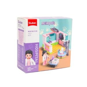 Sluban Building Set: Metropolis - Cute Pet Groomer - 103pcs