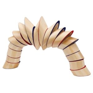 Hape - Bamboo - Totter Tower - Fine Motor Game -**