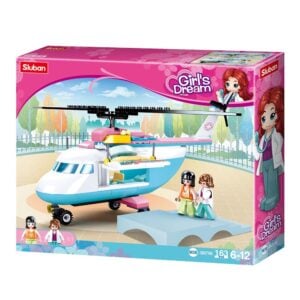 Sluban Building Set: Girls Dream - Helicopter - 163pcs
