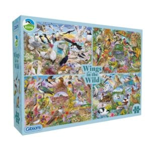 Gibsons - RSPB: Wings in the Wild - 4 x 500 Piece Jigsaw Puzzles
