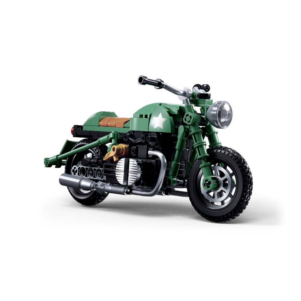Sluban Building Set: Model Bricks - R75MS Motorcycle - 215pcs - Image 3
