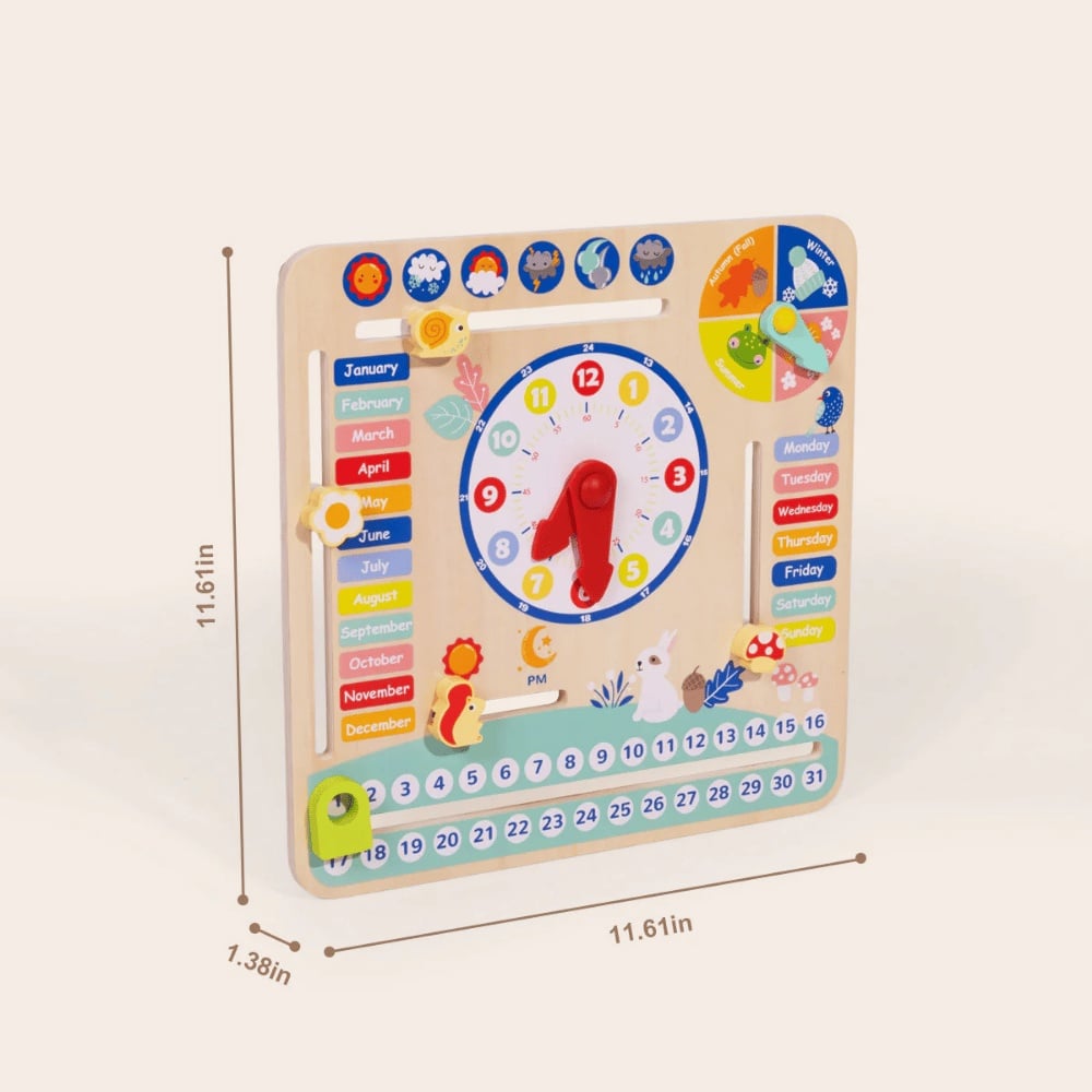 TookyToy - My First Calendar - Learning Calendar & Weather Chart - Image 3