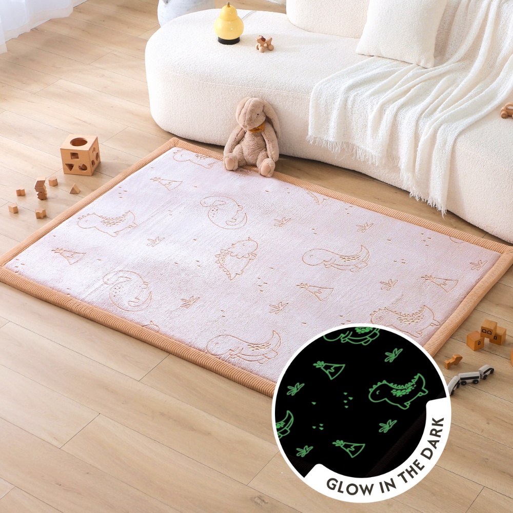 Hakuna Matte - GlowCloud Play Mat Carpet Glow in the Dark - Dinosaurs 170 x 120 x 2.5 cm - Image 8