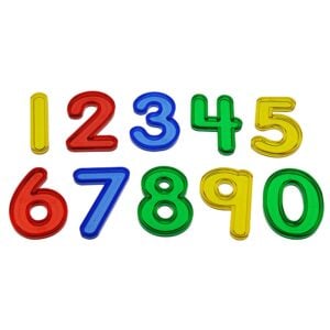 Greenbean - Translucent Number Shapes - 0-9 - 30pcs