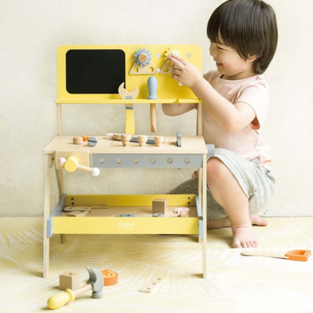 Classic World - Pretend & Play - Modern Tool Bench - Image 4