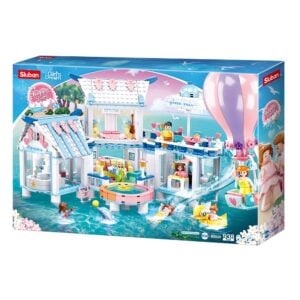 Sluban Building Set: Sea View - Pool Villa - 938pcs