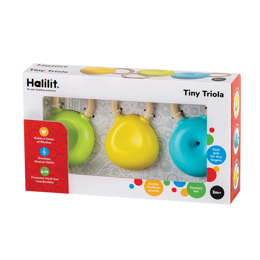 Halilit - Music Instrument for Babies & Toddlers - Tiny Triolas 3 pcs -** - Image 6