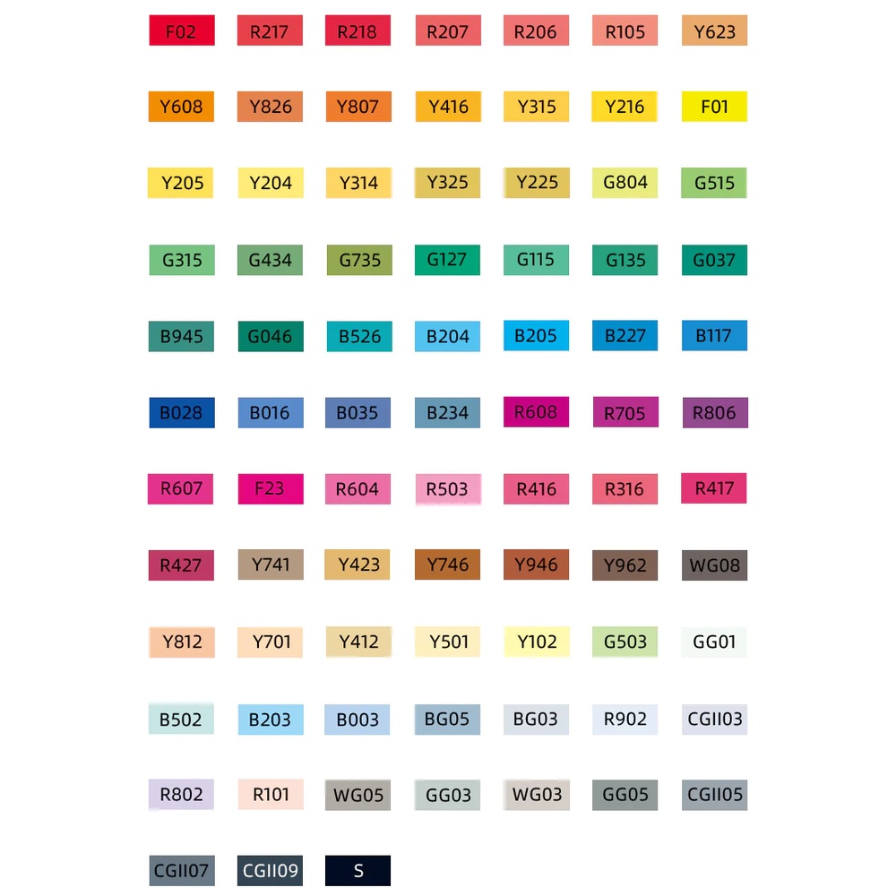 Mideer - Let's Paint - Dual Tip Oily Marker - 80 Colours with Bag - Image 4