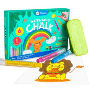 Jar Meló - Washable Chalk in Retractable Holders - 6 Colours