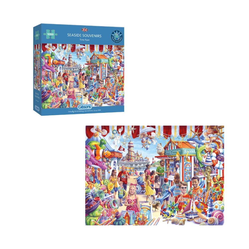 Gibsons - Seaside Souvenirs - 1000 Piece Jigsaw Puzzle - Image 5