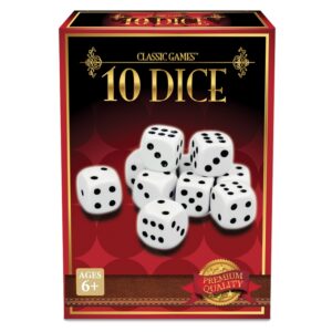 Ambassador - Classic Games - 10 x High-Quality Dice