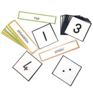 Greenbean - Number Dot Cards isiXhosa