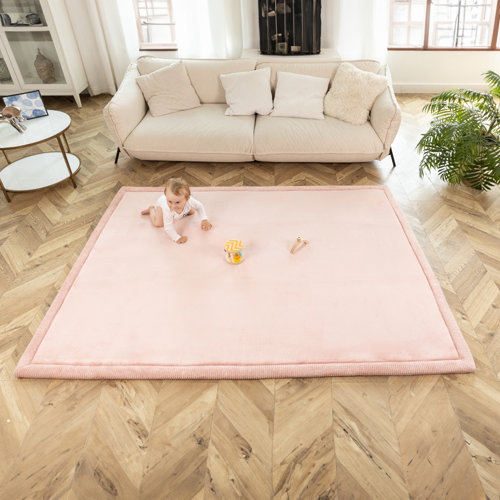 Hakuna Matte - CloudSoft Play Mat Carpet - Pink 200 x 150 x 2.5 cm - Image 8