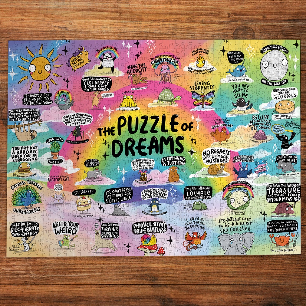 Gibsons - The Puzzle of Dreams - 1000 Piece Jigsaw Puzzle - Image 3