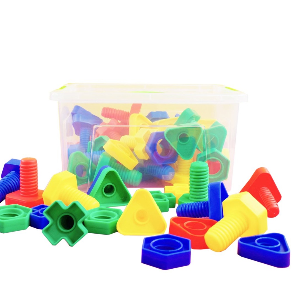 Greenbean - Nuts & Bolts 64pc Container - Image 2
