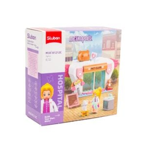 Sluban Building Set: Metropolis - Cute Pet Salon - 78pcs