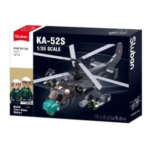 Sluban Building Set: Model Bricks - KA-52S Gunship 1/35 - 913pcs