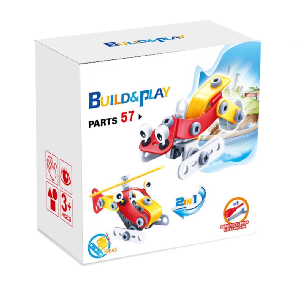 Cogo - Build & Play - Vehicle Construction Set with Tools - 56 Pieces - Image 5