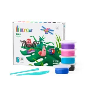 Hey Clay - Modelling Air-Dry Clay with Fun Interactive App - Bugs, 15 cans