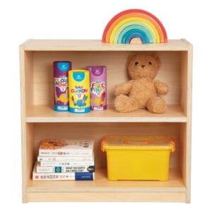 TookyToy - Wooden Shelf and Toy Storage for Kids Room: Plywood 60x63cm