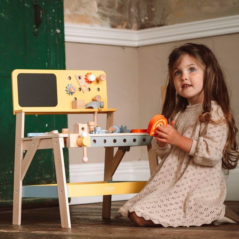 Classic World - Pretend & Play - Modern Tool Bench - Image 2