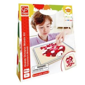 Hape - Arts & Crafts Mosaic Kit - Ocean Octopus -**