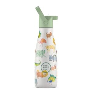 Cool Bottles - Kids Triple-Insulated Water Bottle - African Safari 260ml