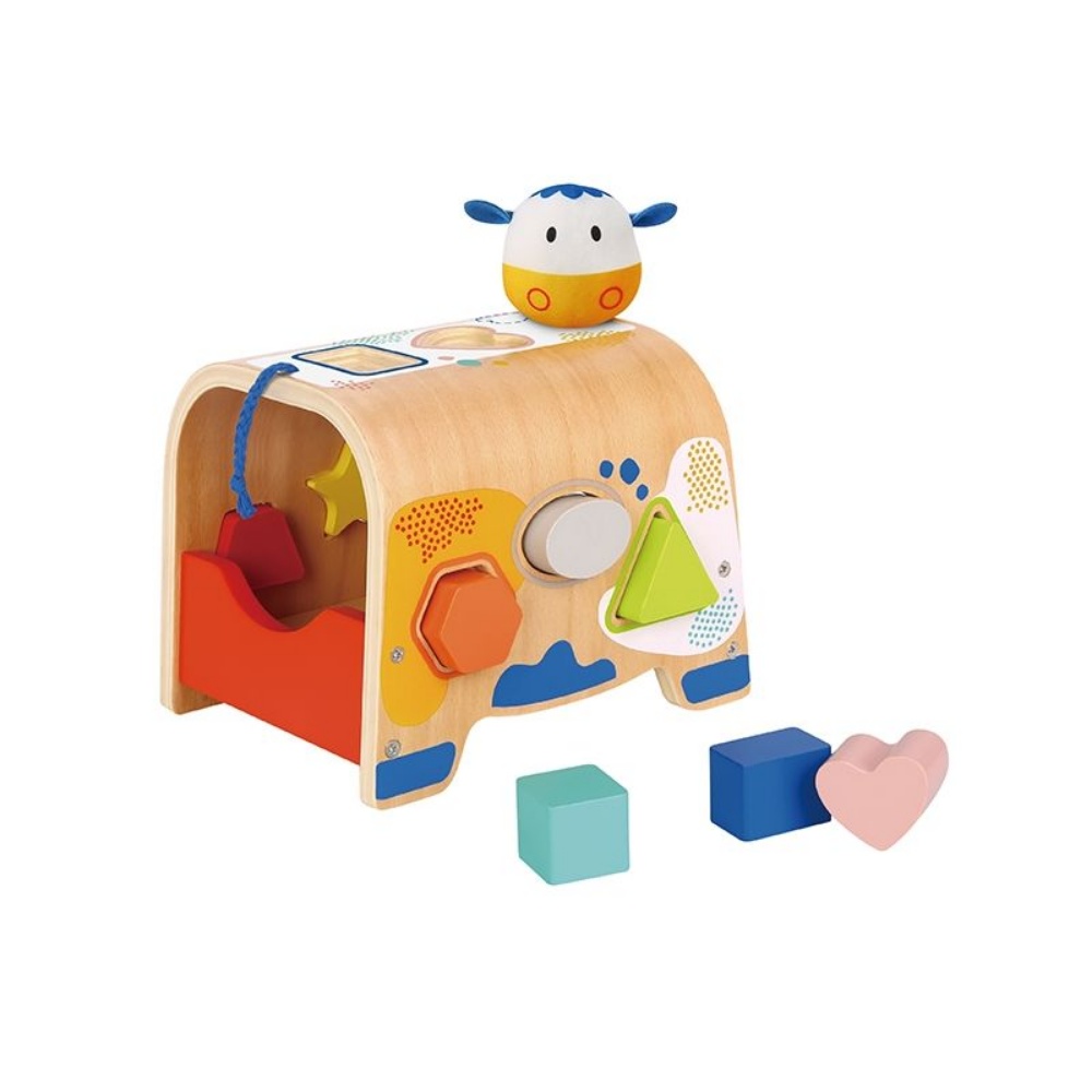 TookyToy - Wooden Shape Sorter with Blocks - Image 4