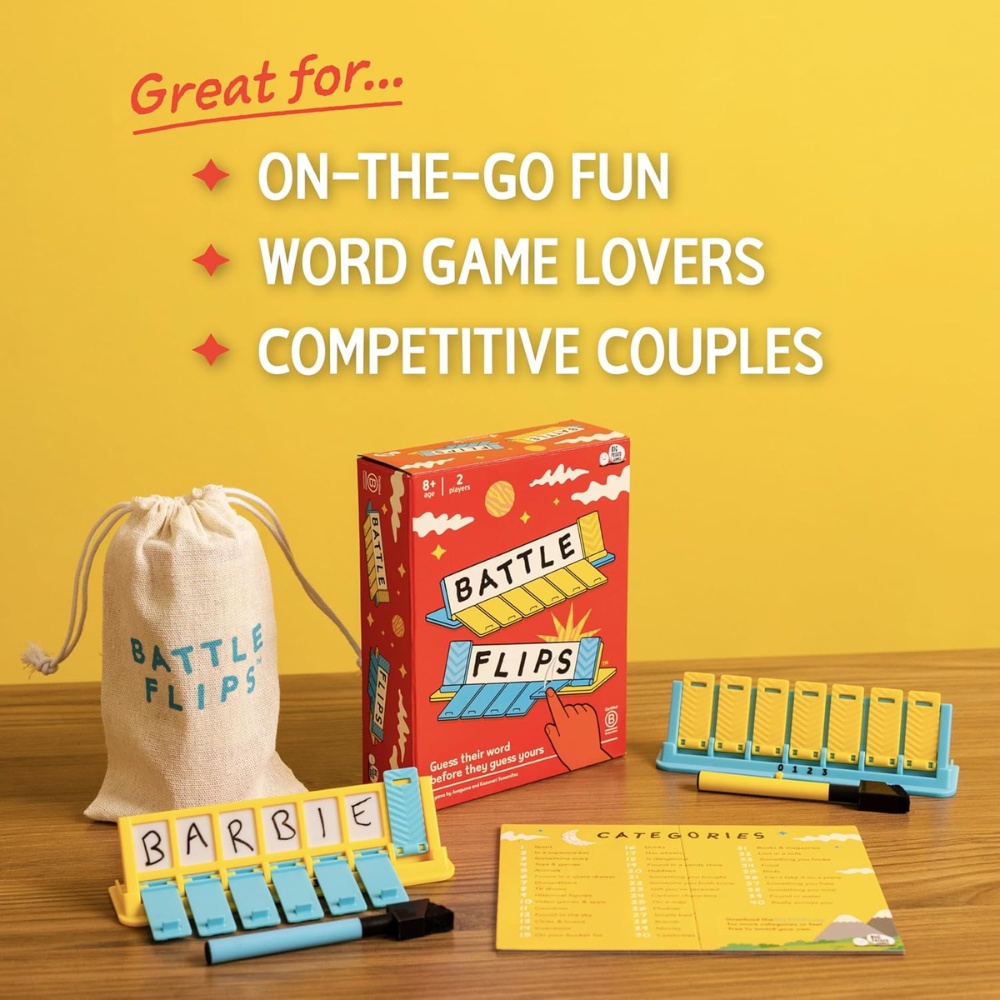 Big Potato Games - Battle Flips - The Word vs Word Family Game - 2 Players - Image 6