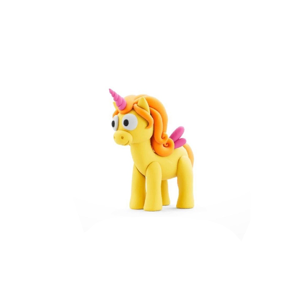 Hey Clay - Modelling Air-Dry Clay with Fun Interactive App - Sunny, Series Rainbow Unicorns, 3 cans - Image 3