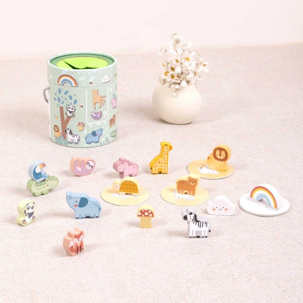 TookyToy - Animal Touch & Match Mystery Bucket - My Forest Friends - Image 2