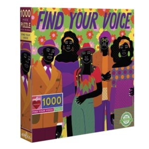 eeBoo - Find Your Voice 1000 Piece Square Puzzle