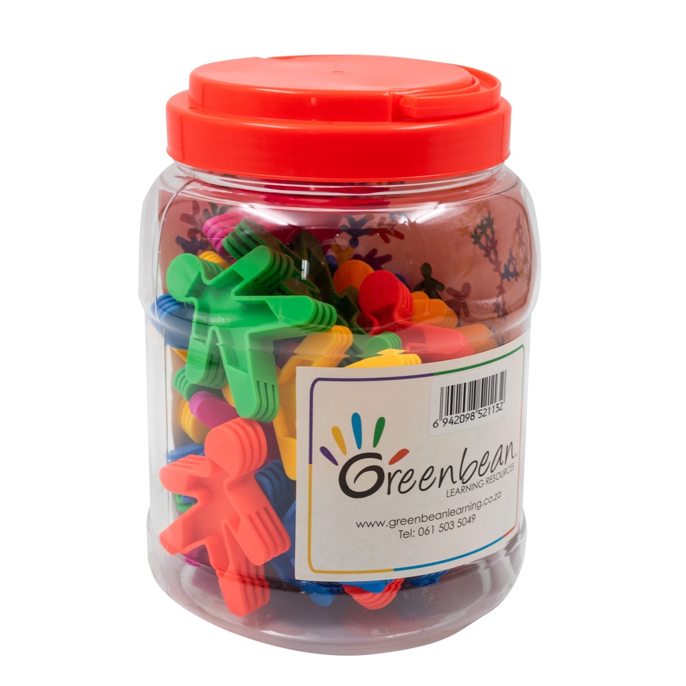 Greenbean - Pyramid People 25pcs Jar - Image 2