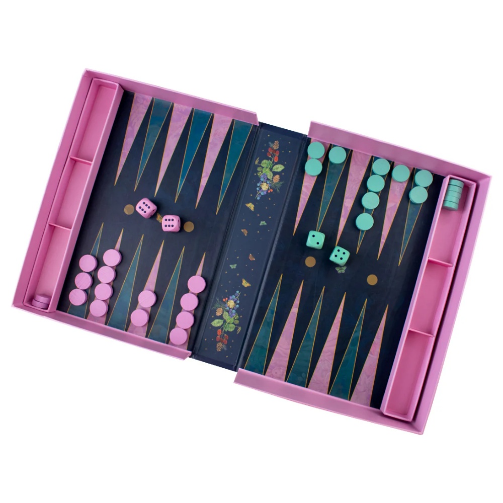 Gibsons - The Art File: Backgammon Family Board Game - Image 6
