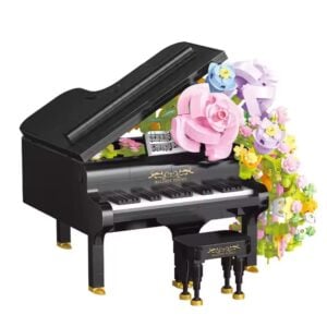 Cogo - Building Block Set - Flower Piano - 841 Pieces