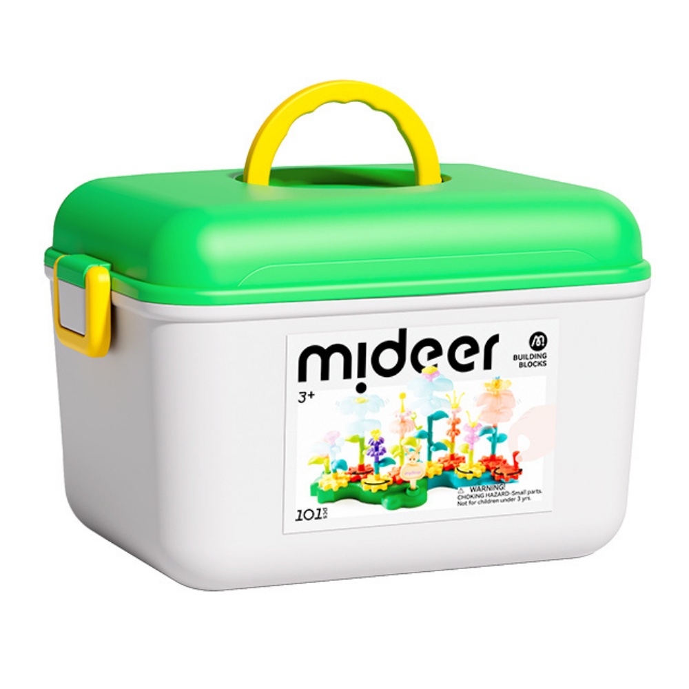 Mideer - Rotating Garden Puzzle Blocks with Spinning Gears - STEM Toy for Kids - Image 9