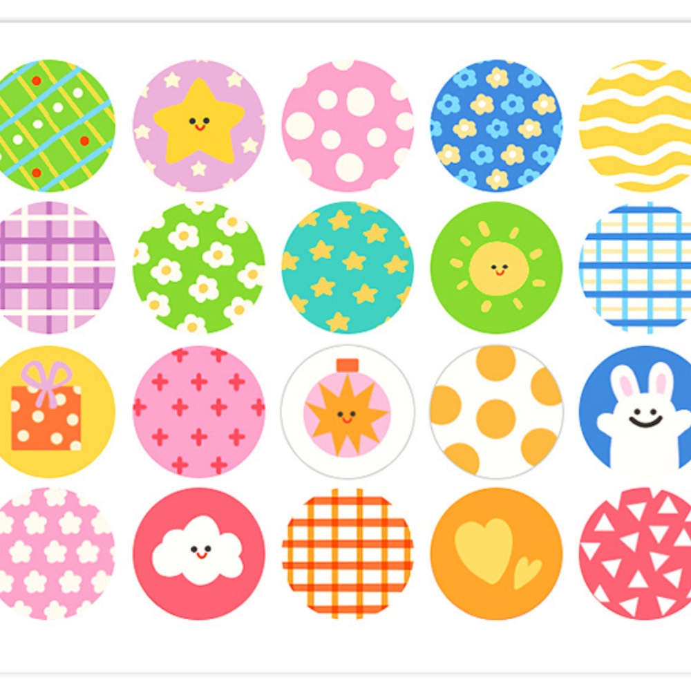 Jar Meló - Dot Sticker Stamper & Reusable Stickers - 600 Pieces - Image 9
