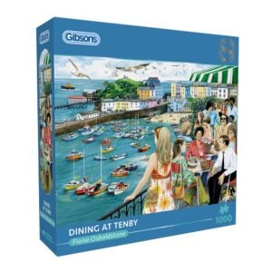 Gibsons - Dining at Tenby - 1000 Piece Jigsaw Puzzle
