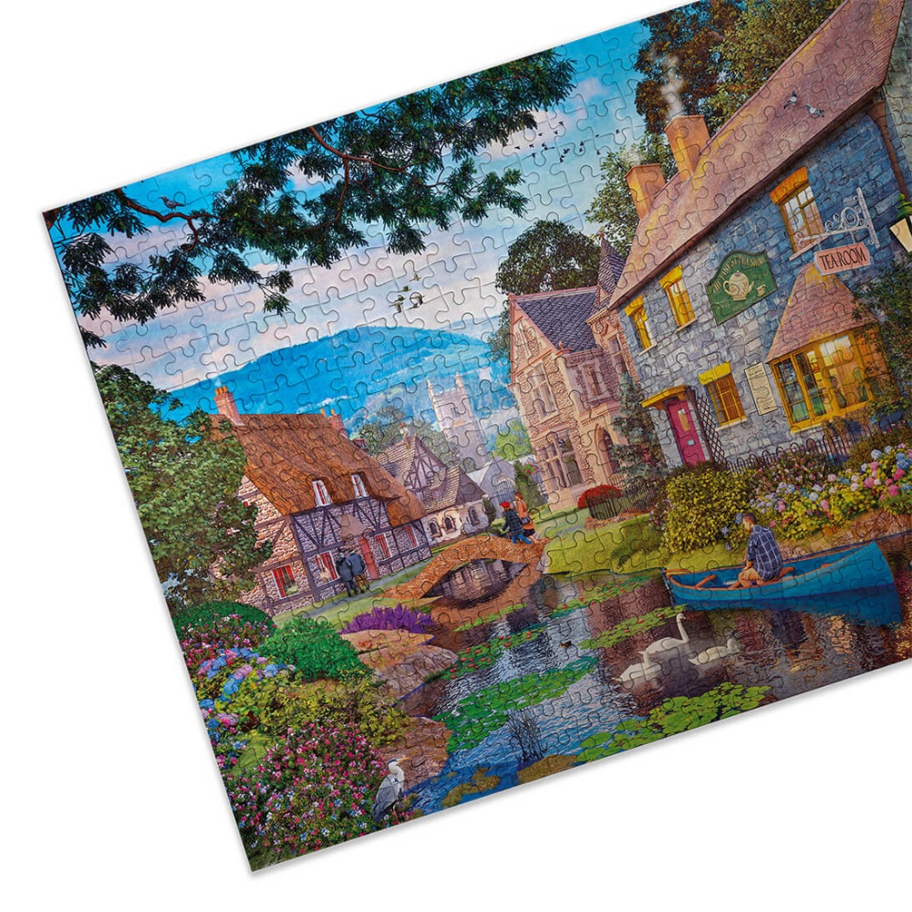 Gibsons - Tea on the River - 500 Piece Jigsaw Puzzle - Image 5