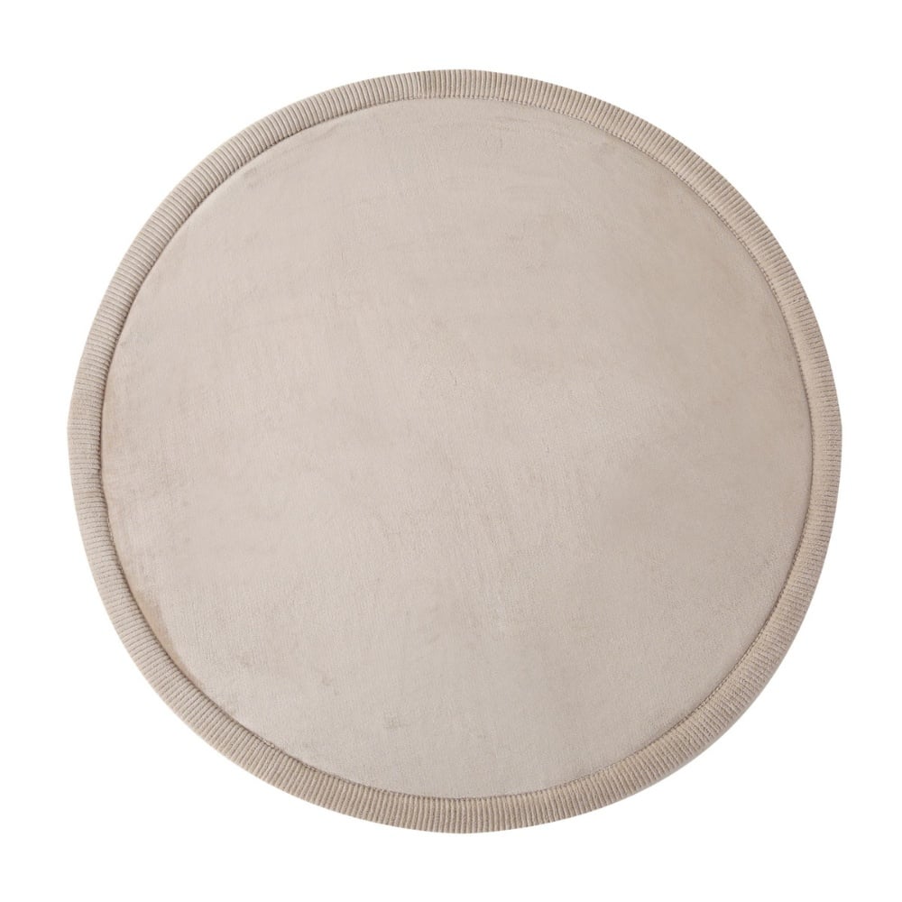 Hakuna Matte - CloudSoft Play Mat Carpet - Beige ?120 x 2.5 cm (round)