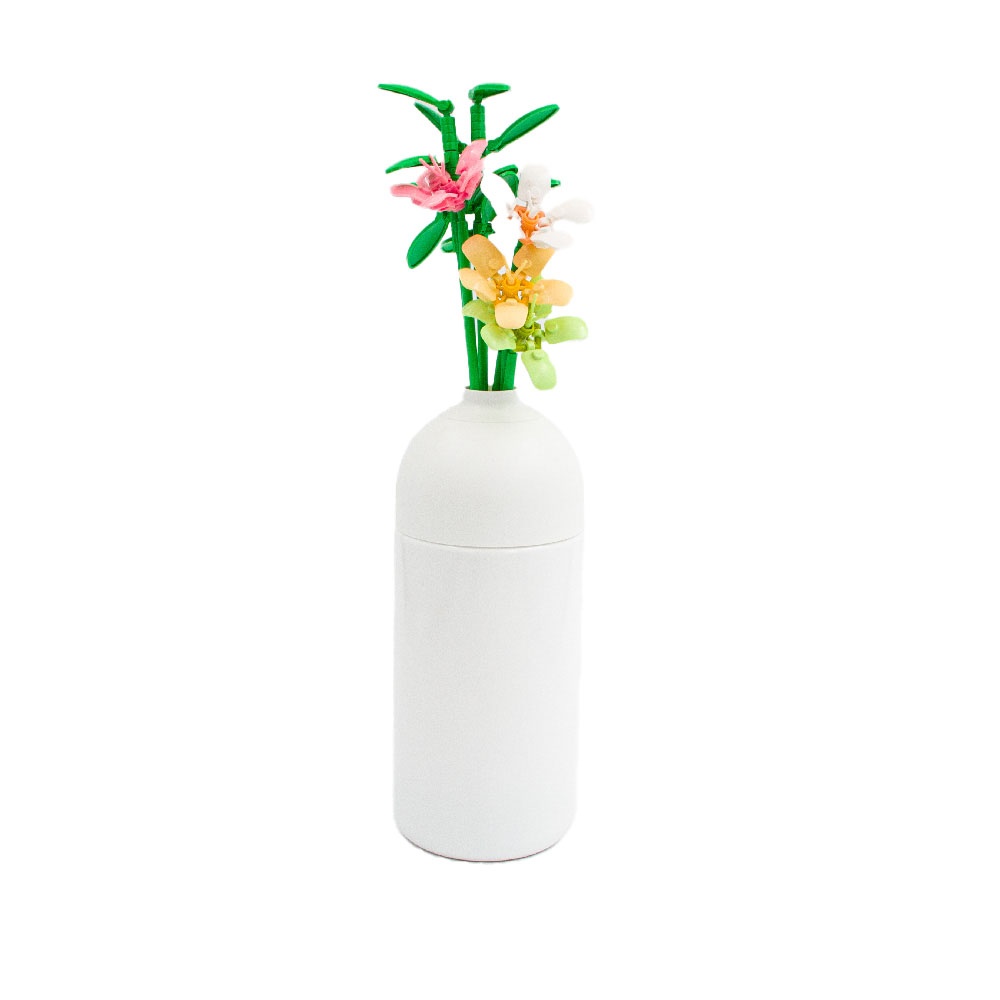 Sluban Building Set: Pleyerid - Flowers - Freesia - 241pcs - Image 4
