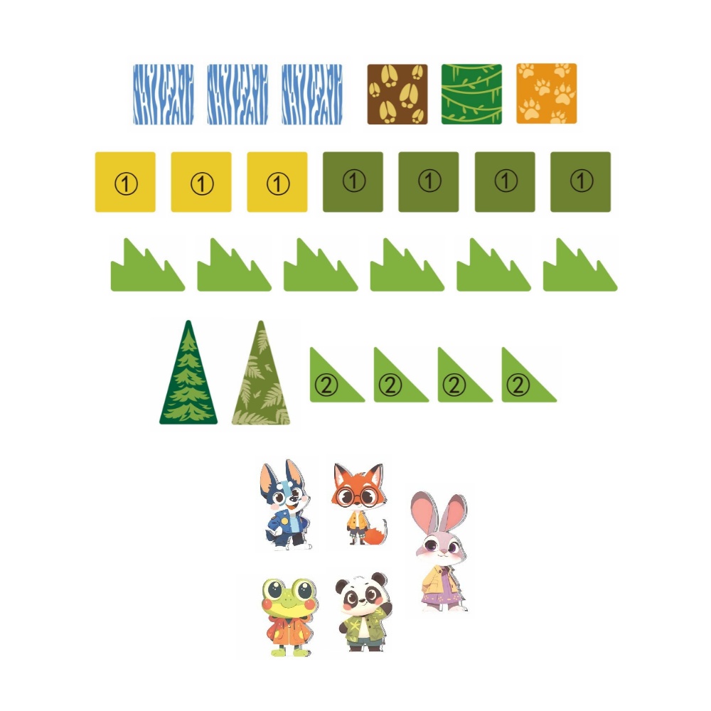 Magnetic Tiles - Cute Animals Set - 30 Pieces - Image 4
