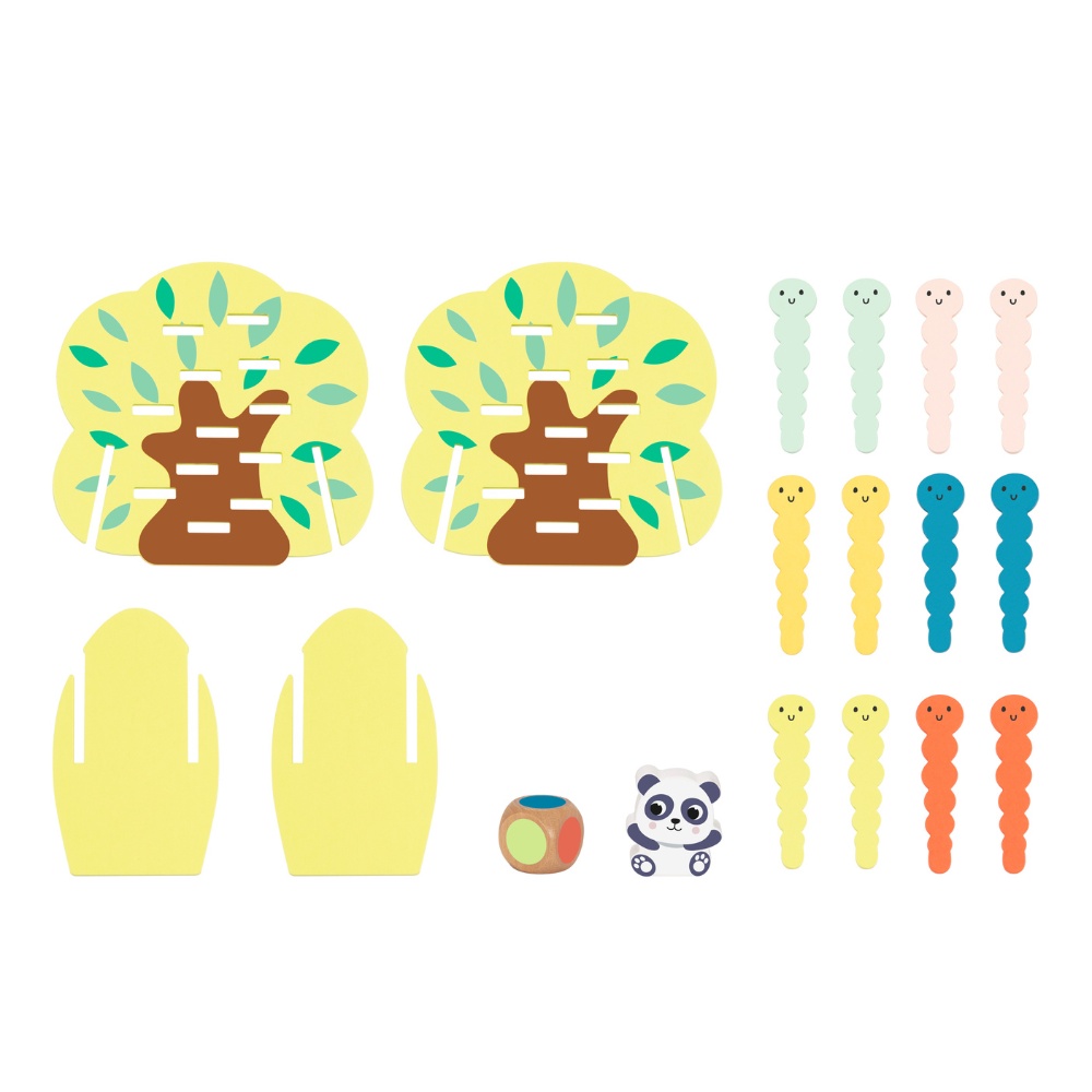 hi Pando - Wooden Bug Catching Game - Tree Themed - 18pcs - Image 4